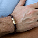 Men's<br />Leather Bracelets