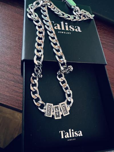 Cuban Link Chain With Names