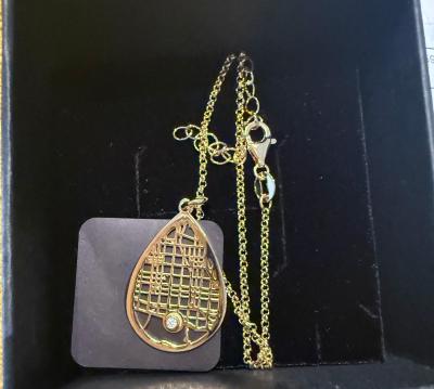 Cherished Spot Map Necklace [18K Gold Plated]