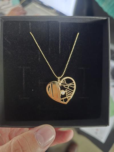 Collier Carte Fils de la Vie [Vermeil 18ct]