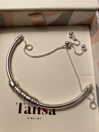 Bracelet Prénom Liés Ensemble [Cuir Marron]