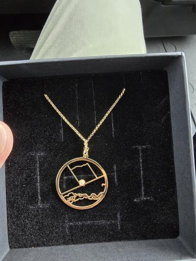 Collier Carte Fils de la Vie [Vermeil 18ct]