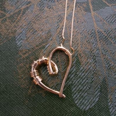 Ties of the Heart Name Necklace [18K Gold Plated]