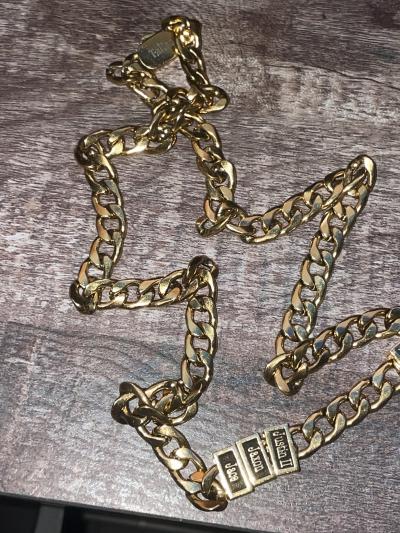 Personalized Cuban Chain with Nano Bible