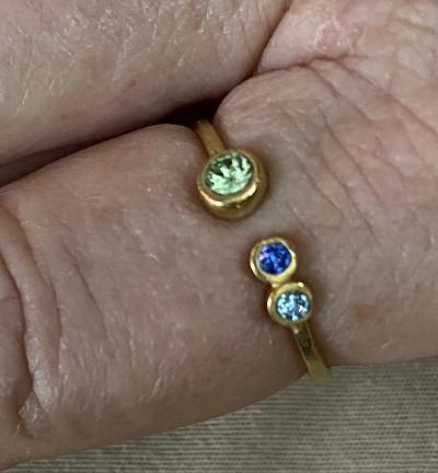 Anillo Amor de Madre [Bañado en Oro Rosa de 18K]