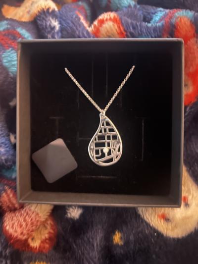 Lebenswege Karten Kette [Sterlingsilber]