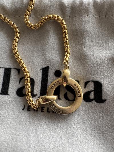 Collier Vénitien Cercle du Père avec Prénoms - Argent 925 