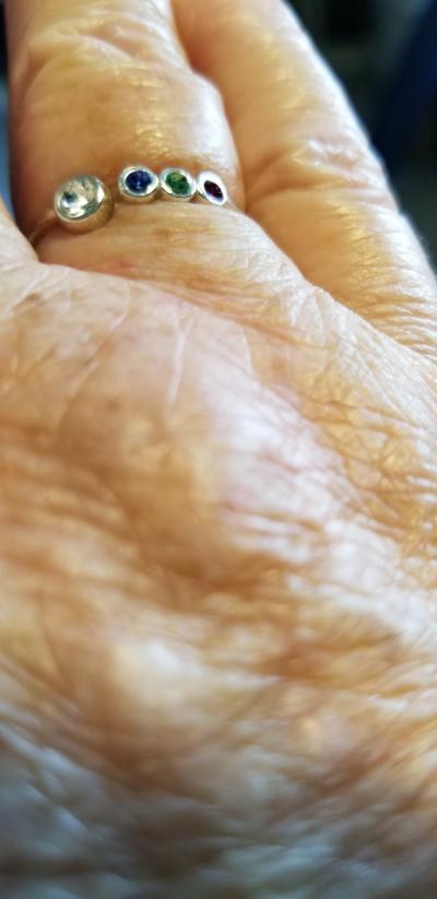Anillo Amor de Madre [Bañado en Oro Rosa de 18K]