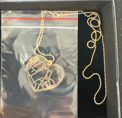 Collier Carte Endroit Chéri [Vermeil 18ct]