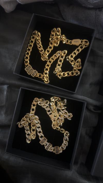 Cuban Link Chain With Names - 8mm