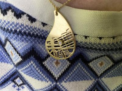 Collier Carte Liens du Cœur [Argent 925]