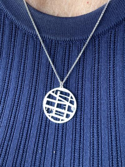 Cherished Spot Map Necklace [18K Gold Plated]
