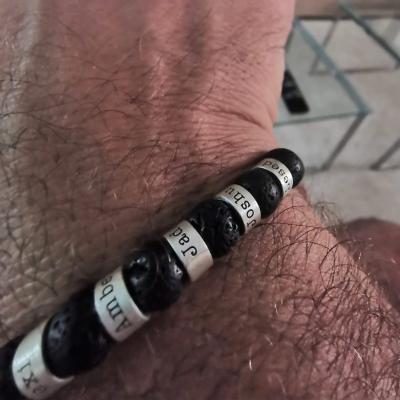 Men's Lava Rock Zodiac Bracelet - Cool Bracelets - Talisa