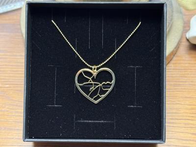 Collier Carte Endroit Chéri [Argent 925]