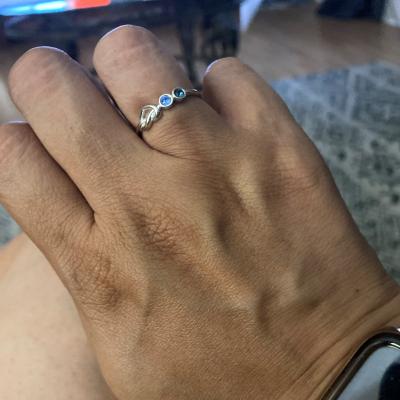 Ties of The Heart Birthstone Ring [18K Gold Plated]