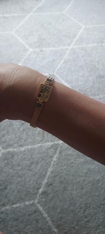 Treasured Spot Map Silhouette Bracelet with Braided Chain [Sterling Silver]