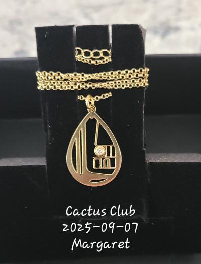 Collier Carte Fils de la Vie [Vermeil 18ct]