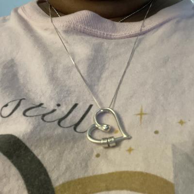 Ties of the Heart Name Necklace [Silver]