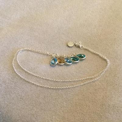 Collana Pioggia Incantata con Nome [Placcata Oro Rosa 18kt]