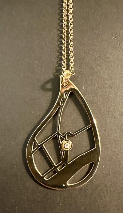 Collier Carte Fils de la Vie [Vermeil 18ct]