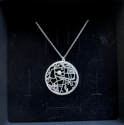 Collier Carte Fils de la Vie [Vermeil 18ct]