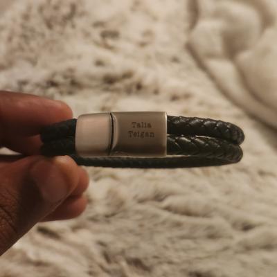 Magnetic Bracelet for Men by Talisa - Leather Gifts for Him