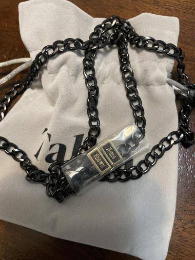 Dark Cuban Link Chain With Names - 6mm