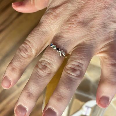 Ties of The Heart Promise Ring [Sterling Silver]