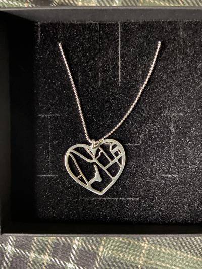 Collier Carte Liens du Cœur [Argent 925]