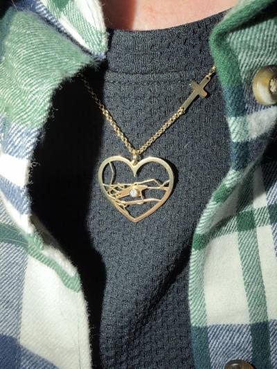 Cherished Spot Map Necklace [18K Gold Vermeil]