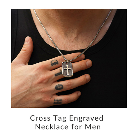 cross necklace for men