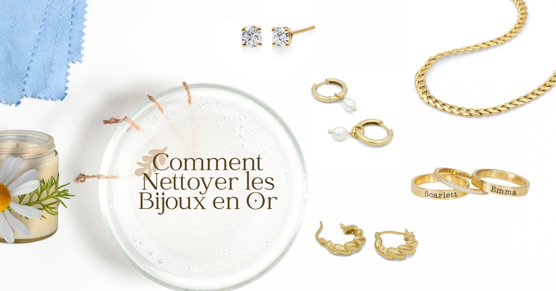 Comment Nettoyer les Bijoux en Or : Principaux Conseils et Techniques