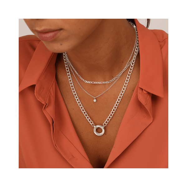 Family Circle Curb Chain Necklace & Other Chains