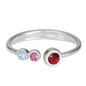 birthstone mothers ring by talisa