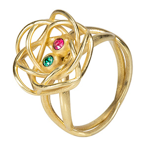 birds nest birthstone ring by talisa