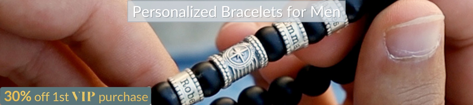 Personalized Men Bracelets