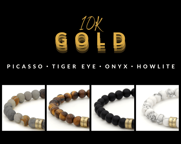 10k Gold Bead Bracelets