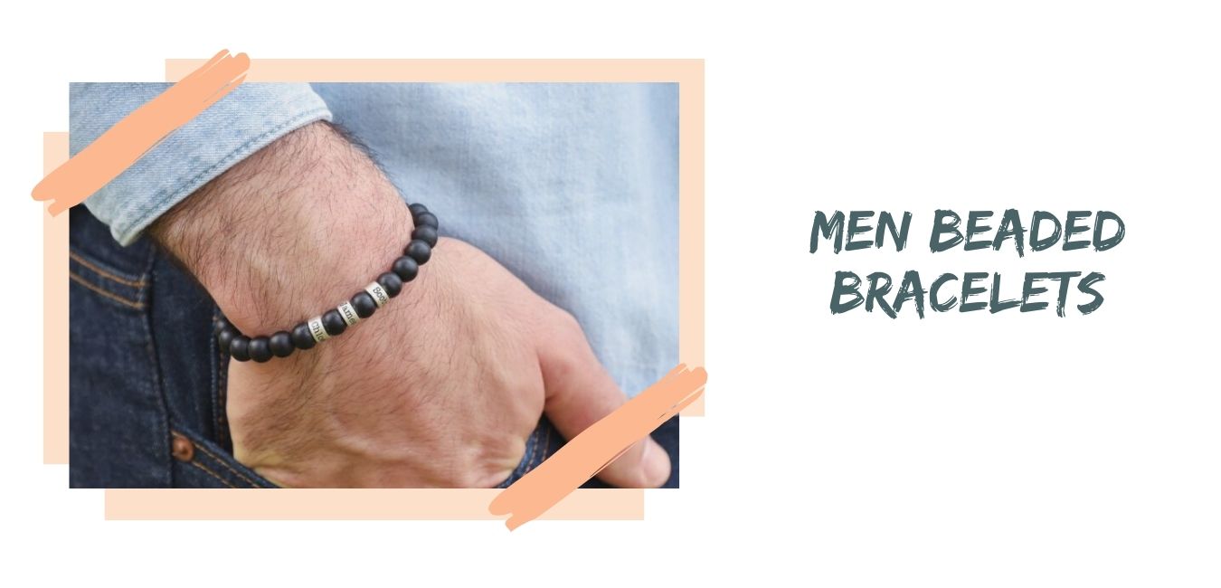 Men Beaded Bracelets